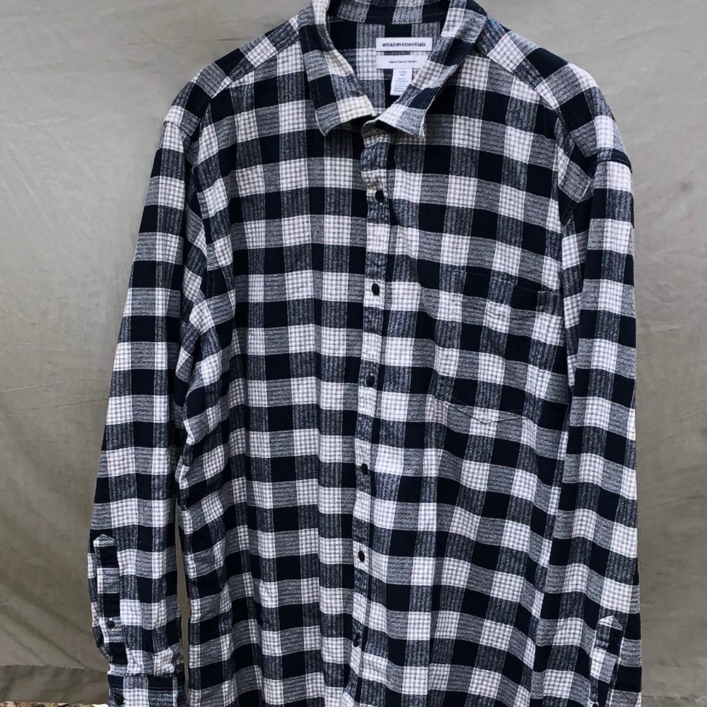 Regular fit flannel shirt